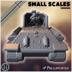Flakpanzer T-34 anti-aircraft gun... - 3D STL | Hartolia Miniatures