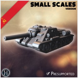 SU-122M canon d'assaut (version... - STL 3D | Hartolia Miniatures