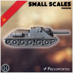 SU-122M canon d'assaut (version... - STL 3D | Hartolia Miniatures