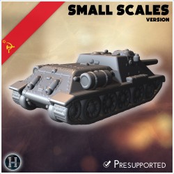 SU-122M canon d'assaut (version... - STL 3D | Hartolia Miniatures