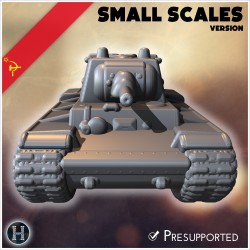 KV-1 M1939 (version pour petites... - STL 3D | Hartolia Miniatures