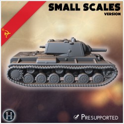 KV-1 M1939 (small scales version) - 3D STL File | Hartolia Miniatures