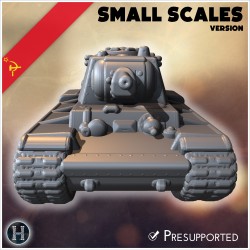 KV-1 M1940 (version pour petites... - STL 3D | Hartolia Miniatures