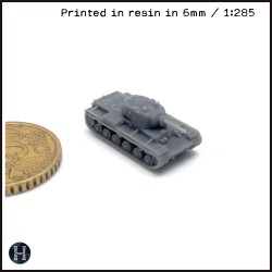 KV-1 M1941 (small scales version) - 3D STL File | Hartolia Miniatures