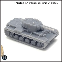 KV-1 M1941 (version pour petites... - STL 3D | Hartolia Miniatures