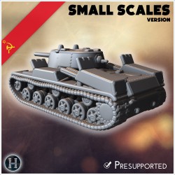 KV-10 (Object 230) KV-1K (version... - STL 3D | Hartolia Miniatures