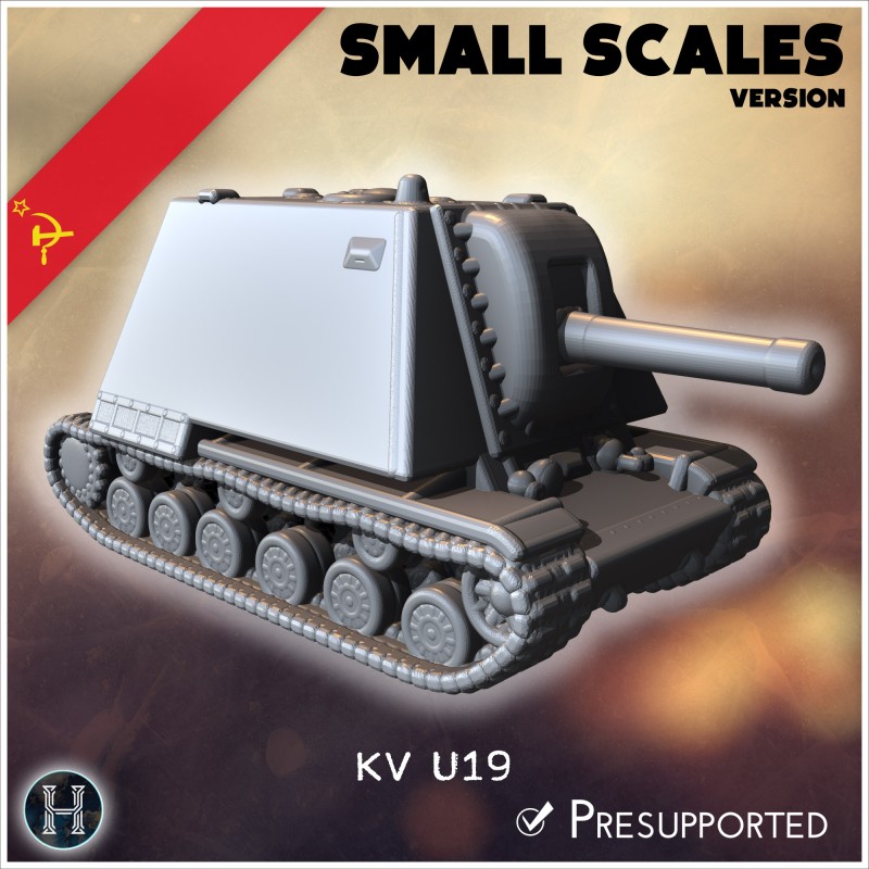KV U19 (version pour petites échelles) - STL 3D | Hartolia Miniatures