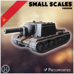 ZiK-20 (small scales version) - 3D STL File | Hartolia Miniatures