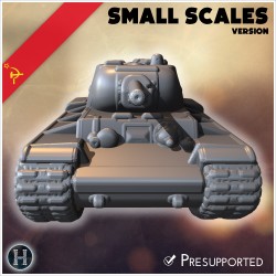 KV-1s (small scales version) - 3D STL File | Hartolia Miniatures