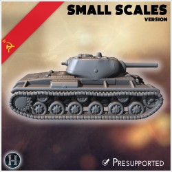 KV-1s (small scales version) - 3D STL File | Hartolia Miniatures