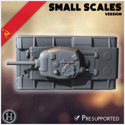 KV-1s (version pour petites échelles) - STL 3D | Hartolia Miniatures