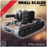 KV-2 M1940 (small scales version) - 3D STL File | Hartolia Miniatures