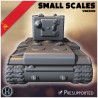 KV-2 M1940 (small scales version) - 3D STL File | Hartolia Miniatures