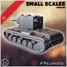 KV-2 M1940 (small scales version) - 3D STL File | Hartolia Miniatures