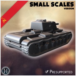 KV-3 (Object 222) (version pour... - STL 3D | Hartolia Miniatures