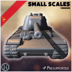 KV-3 (Object 223) (version pour... - STL 3D | Hartolia Miniatures