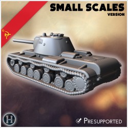 KV-3 (Object 223) (version pour... - STL 3D | Hartolia Miniatures