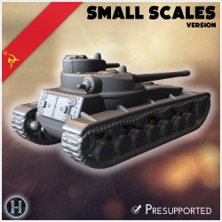 KV-4 (Object 224) Buganov (small... - 3D STL | Hartolia Miniatures