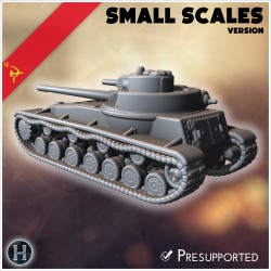 KV-4 (Object 224) Buganov (small... - 3D STL | Hartolia Miniatures