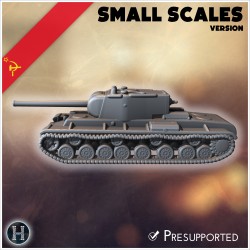 KV-4 (Object 224) Dukhov (small... - 3D STL | Hartolia Miniatures