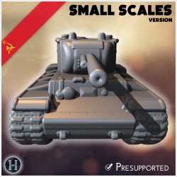 KV-4 (Object 224) Dukhov (small... - 3D STL | Hartolia Miniatures