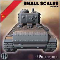 KV-5 (Object 225) M1941 (small... - 3D STL | Hartolia Miniatures