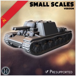 KV-7-2 (Object 227) U-14 76mm... - 3D STL | Hartolia Miniatures