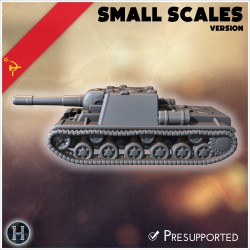 KV-7 U-18 (152mm) (small scales... - 3D STL | Hartolia Miniatures
