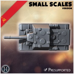 KV-7 U-18 (152mm) (version pour... - STL 3D | Hartolia Miniatures