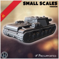 SU-203 mortar (small scales version) - 3D STL | Hartolia Miniatures