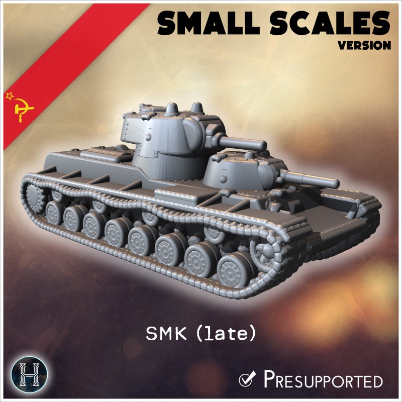 SMK (tardif) (version pour petites... - STL 3D | Hartolia Miniatures
