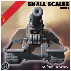Canon automoteur S-51 (version pour... - STL 3D | Hartolia Miniatures