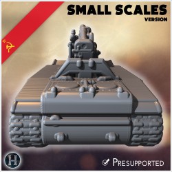 S-51 Self-Propelled Gun (small... - 3D STL | Hartolia Miniatures