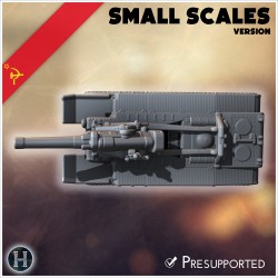 S-51 Self-Propelled Gun (small... - 3D STL | Hartolia Miniatures