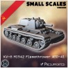 KV-8 M1942 Flamethrower ATO-41... - 3D STL | Hartolia Miniatures