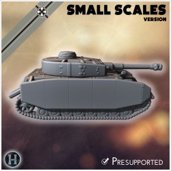 Panzer IV Ausf. H (small scales... - 3D STL | Hartolia Miniatures