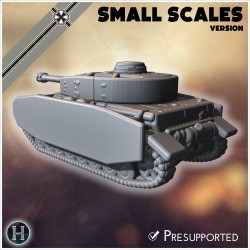 Panzer IV Ausf. H (version pour... - STL 3D | Hartolia Miniatures