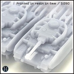 Panzer IV Ausf. H (small scales... - 3D STL | Hartolia Miniatures