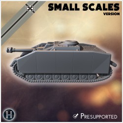Sturmgeschütz StuG IV (small scales... - 3D STL | Hartolia Miniatures