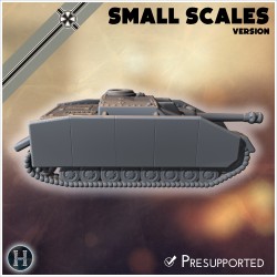Sturmgeschütz StuG IV (small scales... - 3D STL | Hartolia Miniatures