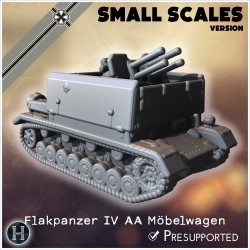 Flakpanzer IV AA Möbelwagen (small... - 3D STL | Hartolia Miniatures