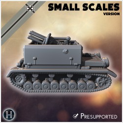 Flakpanzer IV AA Möbelwagen (small... - 3D STL | Hartolia Miniatures