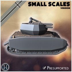Flakpanzer IV AA Wirbelwind (small... - 3D STL | Hartolia Miniatures