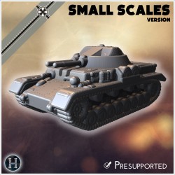Flakpanzer IV AA Kugelblitz (small... - 3D STL | Hartolia Miniatures