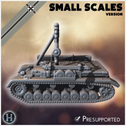 Bergepanzer IV (small scales version) - 3D STL | Hartolia Miniatures