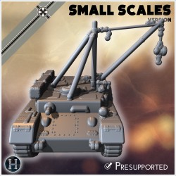 Bergepanzer IV (small scales version) - 3D STL | Hartolia Miniatures