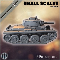 Panzer 38(t) Ausf. G (small scales... - 3D STL | Hartolia Miniatures