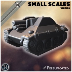 15 cm sIG 33/2 (Sf.) auf Jagdpanzer... - STL 3D | Hartolia Miniatures