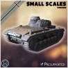 Panzer III Ausf. E (small scales... - 3D STL | Hartolia Miniatures