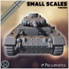 Panzer III Ausf. H (small scales... - 3D STL | Hartolia Miniatures